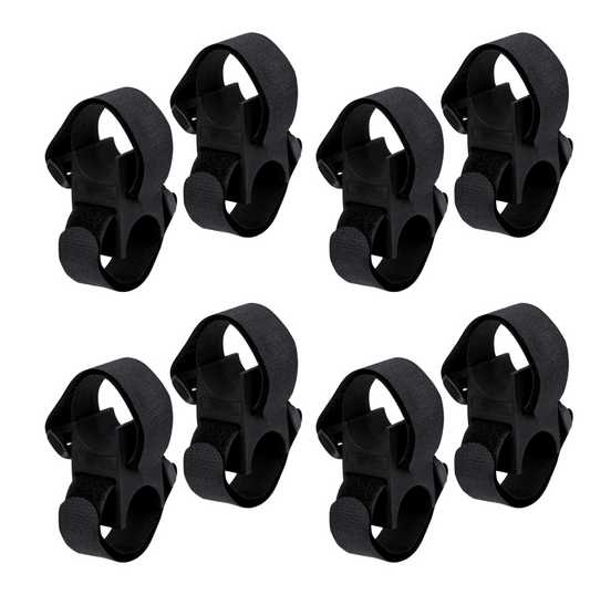 ESFUERZO ロッドホルダー 車 車載 釣り竿 バー取り付け 釣竿が傷付かない 振動に強い 天井 ゴム台座 【竿&バー直径40mmまで取付可能】