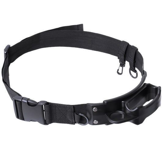 ESFUERZO(エスフエルソ) ロッドホルダー 釣り 竿を斜め固定で便利 フィッシングベルト 腰 竿立て 竿受け ロッドスタンド