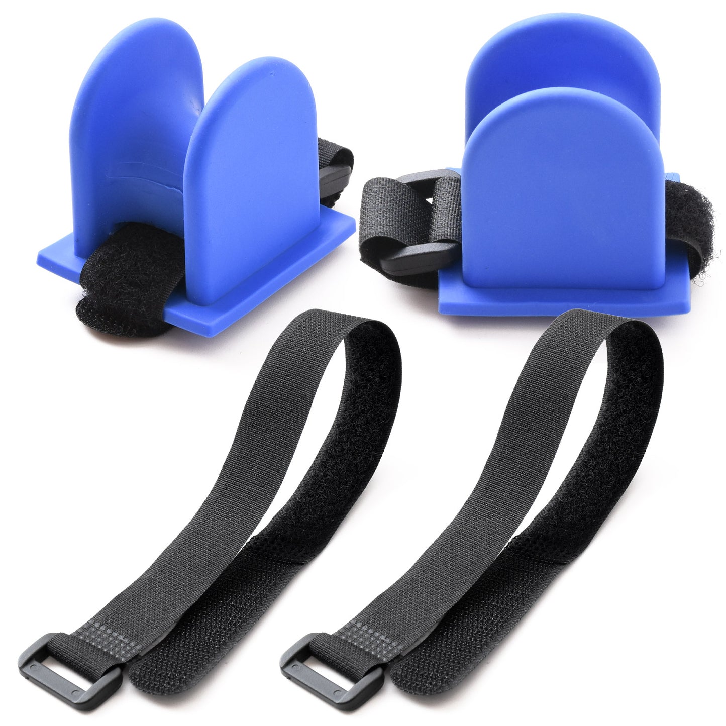 ESFUERZO(エスフエルソ) ロッドホルダー 釣り ロッドスタンド 竿置き 竿受け 防波堤 堤防 欄干 手すり 柵 面ファスナー ゴム 便利