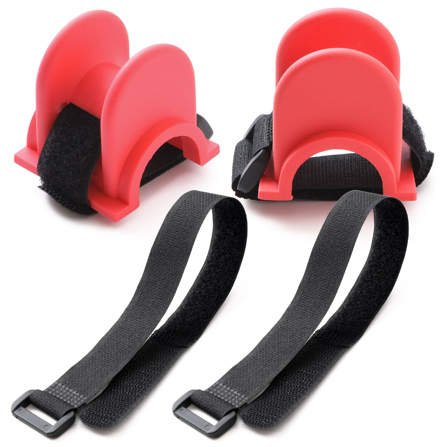 ESFUERZO(エスフエルソ) ロッドホルダー 釣り ロッドスタンド 竿置き 竿受け 防波堤 堤防 欄干 手すり 柵 面ファスナー ゴム 便利