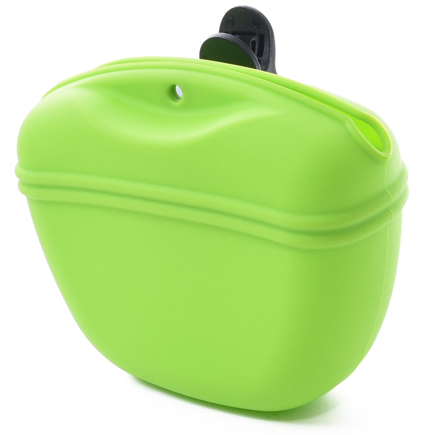 ESFUERZO(エスフエルソ) 釣り フィッシングポーチ 携帯ごみ入れ 片手で簡単開閉 ゴミ箱 糸くず 道具入れ 収納 シリコン 軽量