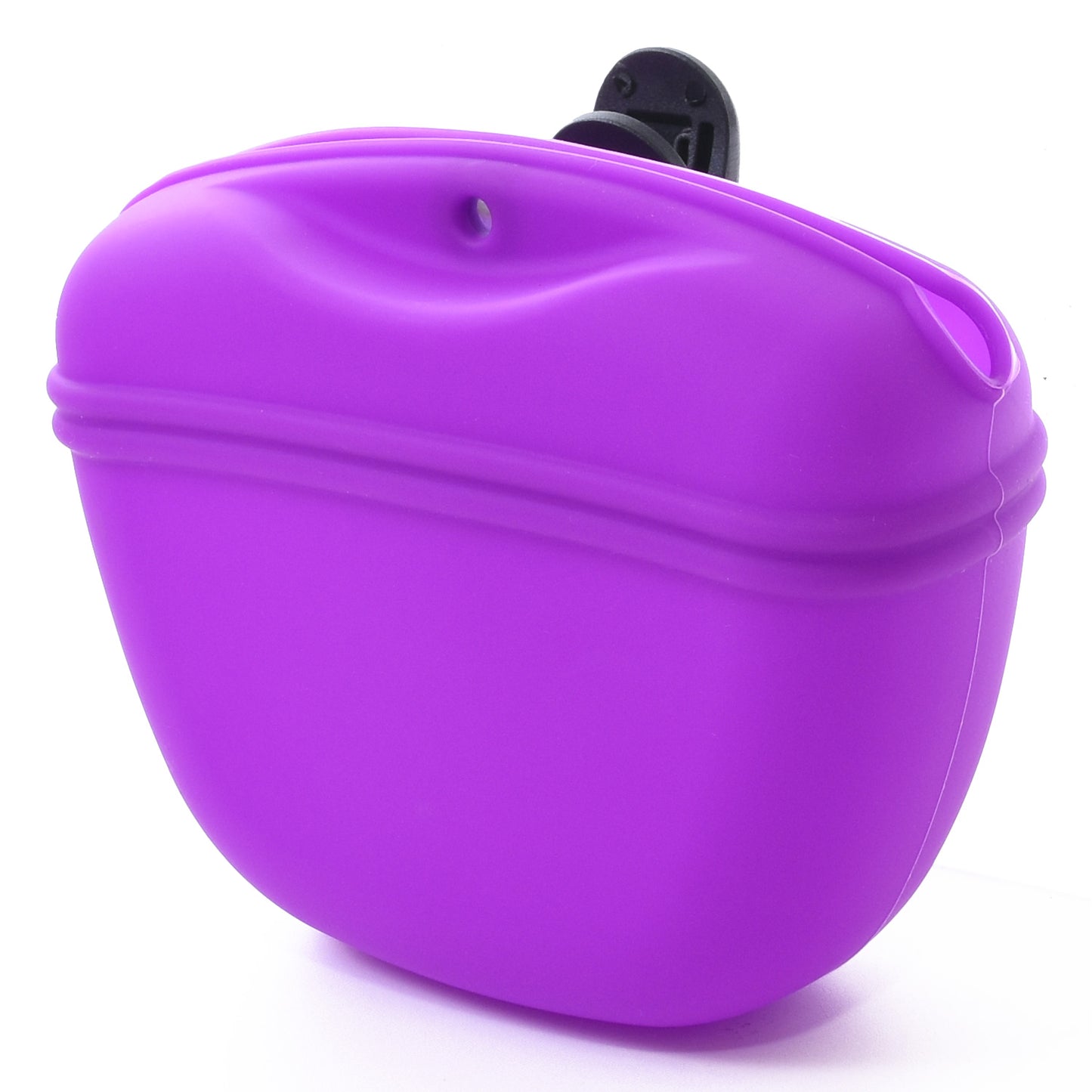 ESFUERZO(エスフエルソ) 釣り フィッシングポーチ 携帯ごみ入れ 片手で簡単開閉 ゴミ箱 糸くず 道具入れ 収納 シリコン 軽量