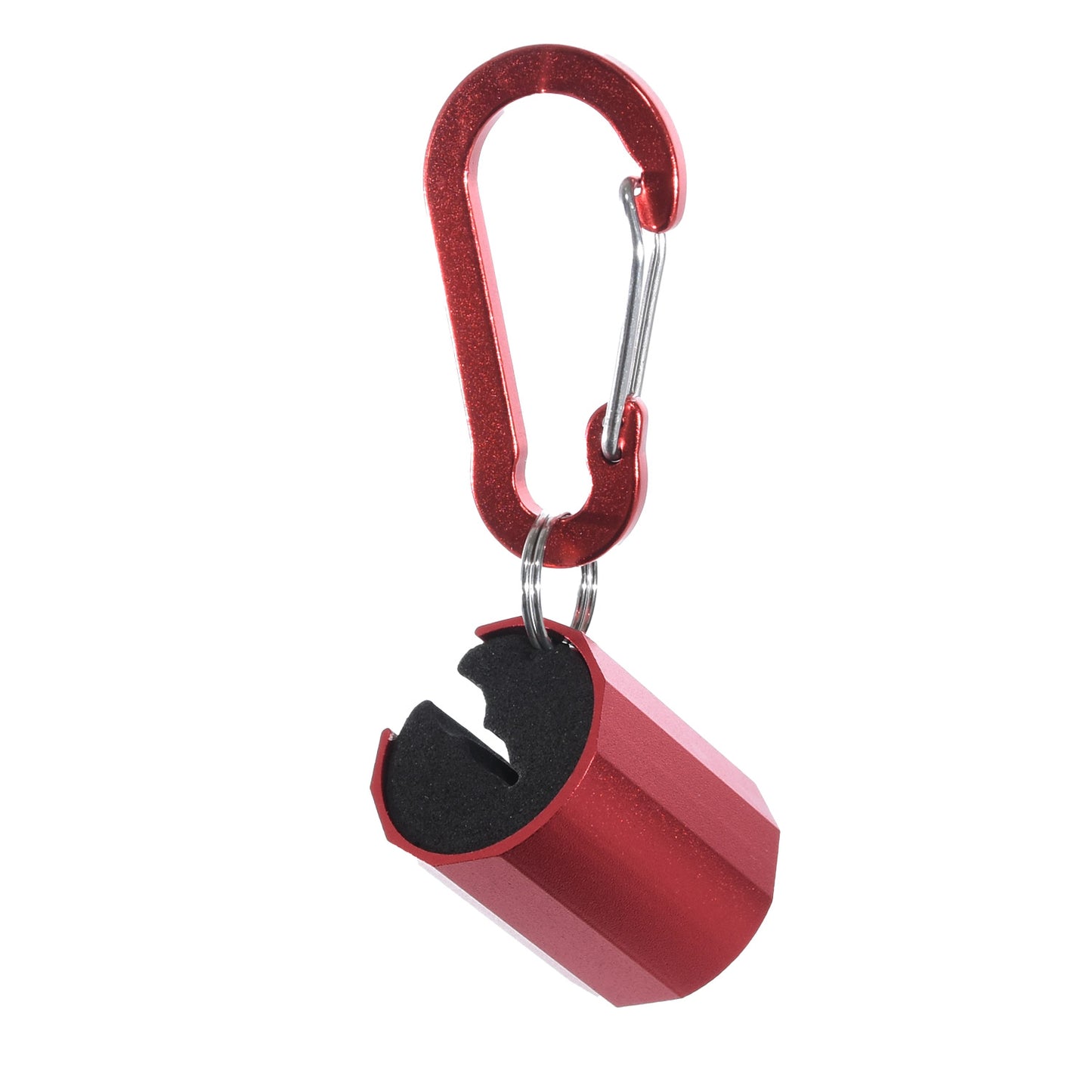 ESFUERZO(エスフエルソ) ロッドホルダー 釣り カラビナで取り付け場所を選ばない 邪魔にならない手のひらサイズ 腰 固定 ロッドホルスター ロッドクリップ ロッドキーパー ロッドスタンド 竿掛け 竿立て 竿受け