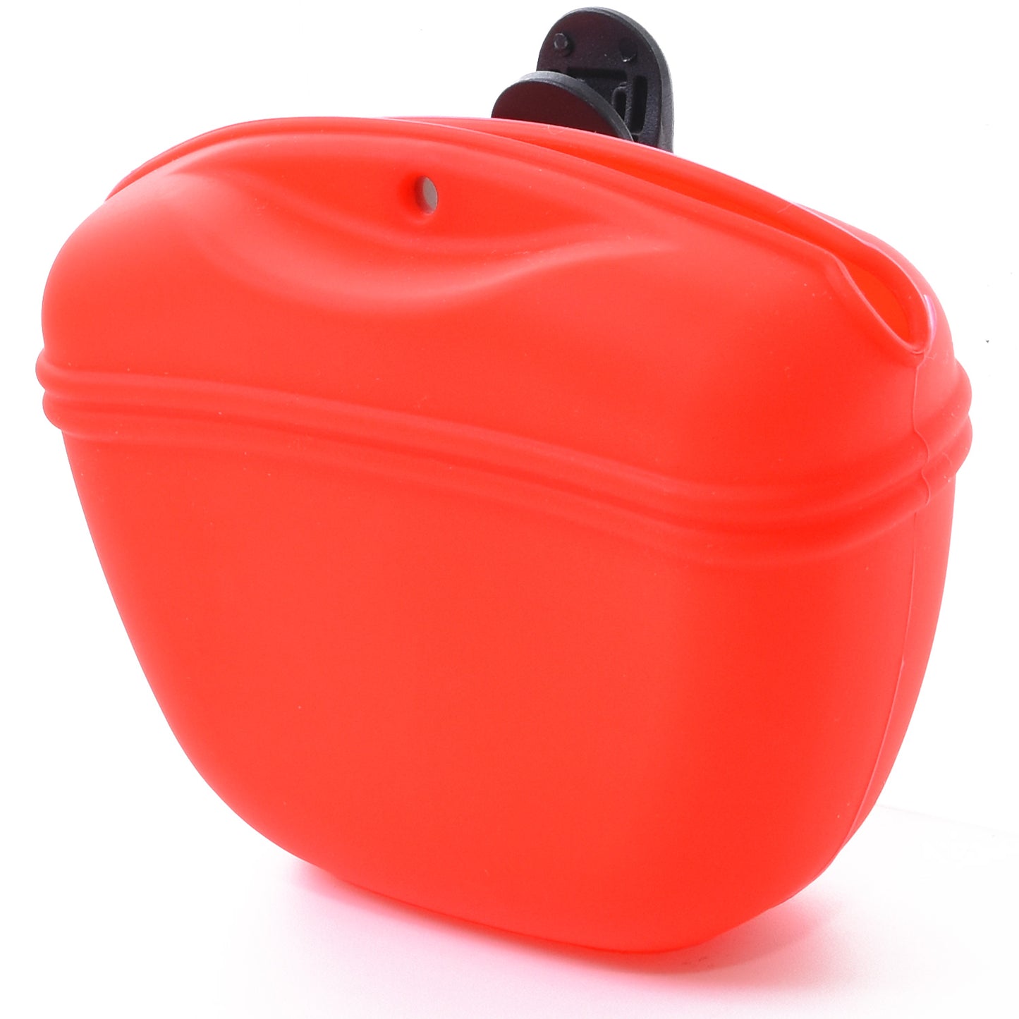 ESFUERZO(エスフエルソ) 釣り フィッシングポーチ 携帯ごみ入れ 片手で簡単開閉 ゴミ箱 糸くず 道具入れ 収納 シリコン 軽量