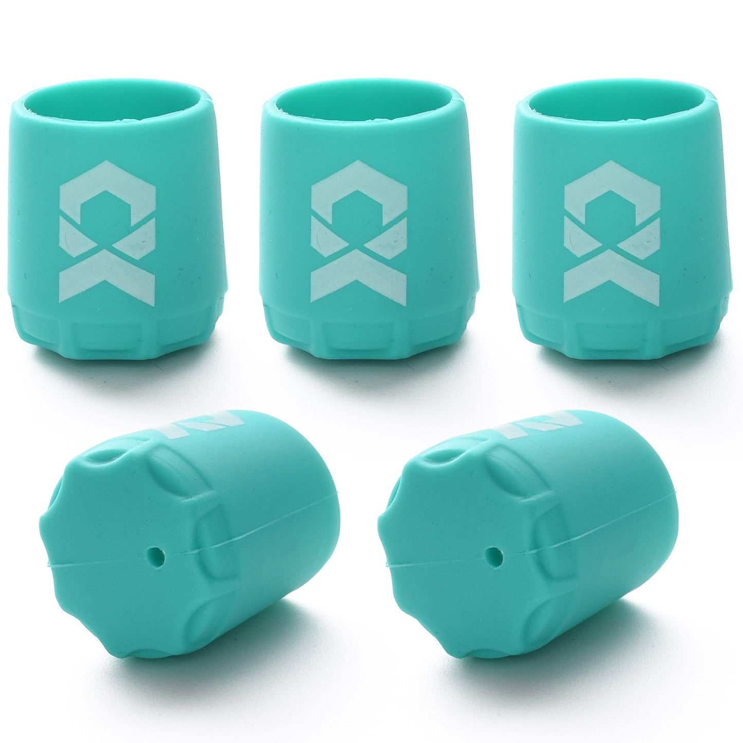 ESFUERZO(エスフエルソ) 竿尻キャップ ロッドエンドキャップ シリコン製ですぽっと簡単取り付け 釣り竿 尻栓 保護 傷防止 保護 釣り用品 5個セット