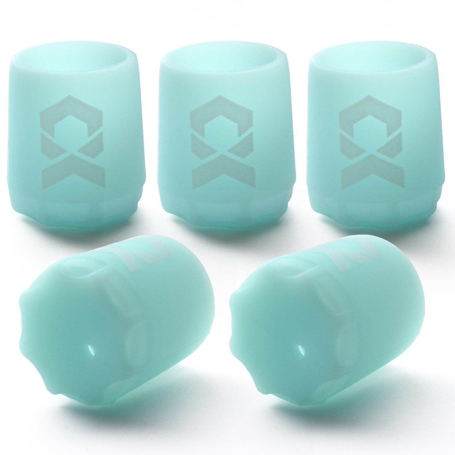 ESFUERZO(エスフエルソ) 竿尻キャップ ロッドエンドキャップ シリコン製ですぽっと簡単取り付け 釣り竿 尻栓 保護 傷防止 保護 釣り用品 5個セット