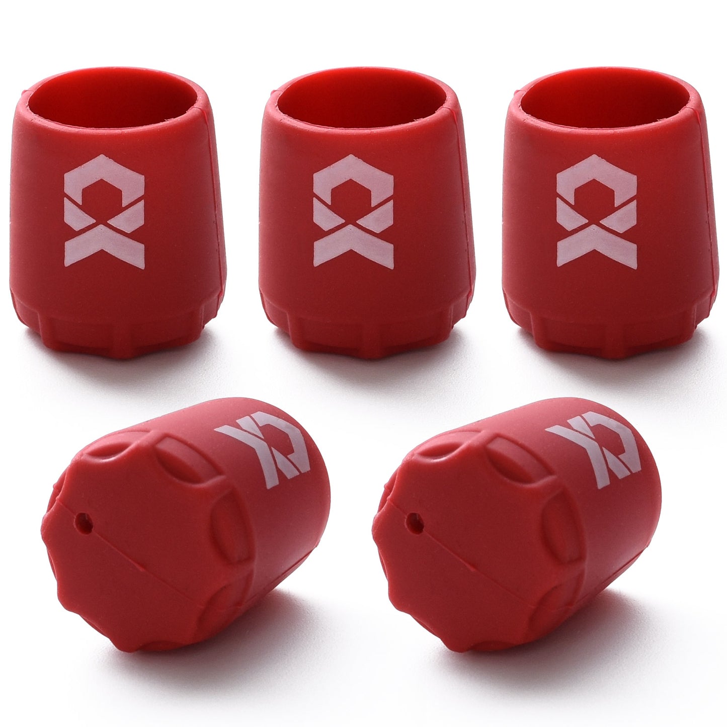 ESFUERZO(エスフエルソ) 竿尻キャップ ロッドエンドキャップ シリコン製ですぽっと簡単取り付け 釣り竿 尻栓 保護 傷防止 保護 釣り用品 5個セット