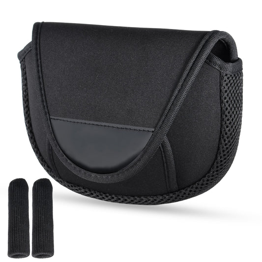 ESFUERZO(エスフエルソ) リールカバー リールケース 釣り 収納 スピニング ベイト ポーチ ネオプレーン素材 厚手